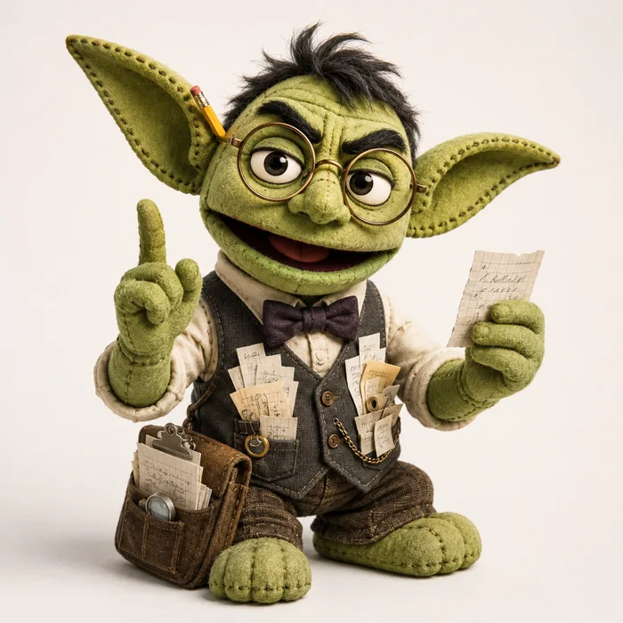 Quibble, the LogicGoblin mascot